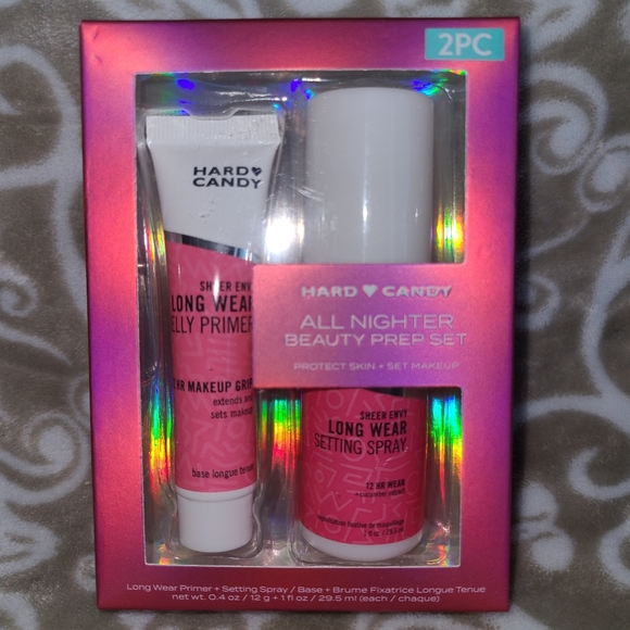 ⭐️5 for 20⭐️ HARD CANDY All Nighter Beauty Prep 2 Piece Set - Picture 2 of 4